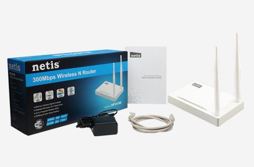 NETIS WF2419E wifi 300Mbps AP/router, 4xLAN, 1xWAN ,2x fixní antena 5dB(náhrada WF2409E) - Slevy AGEMcz