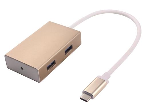 USB3.1 hub 4x USB3.0 Eloxované hliníkové pouzdro - AGEMcz