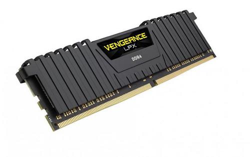 CORSAIR 8GB DDR4 2400MHz VENGEANCE LPX BLACK PC4-19200 CL16-16-16-39 1.2V XMP2.0 (s chladičem