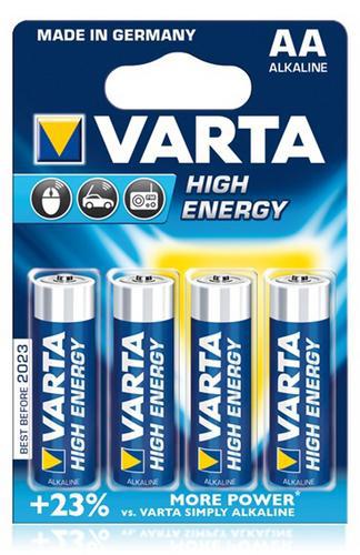 VARTA baterie HighEnergy AA 2900mAh 4ks - AGEMcz