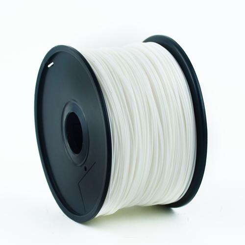 GEMBIRD 3D ABS plastové vlákno pro tiskárny, průměr 1,75 mm, bílé, 3DP-ABS1.75-01-W - AGEMcz