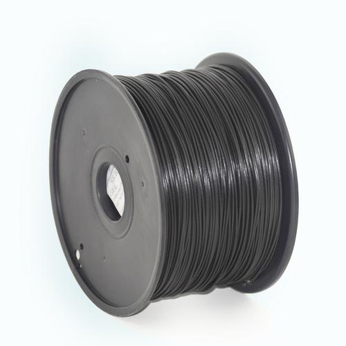 GEMBIRD 3D PLA plastové vlákno pro tiskárny, průměr 1,75 mm, černé, 3DP-PLA1.75-01-BK - AGEMcz