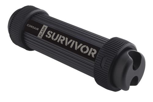 CORSAIR Survivor Stealth 32GB USB3 flash drive kovovy+guma odolny +vojenské zabarvení - AGEMcz