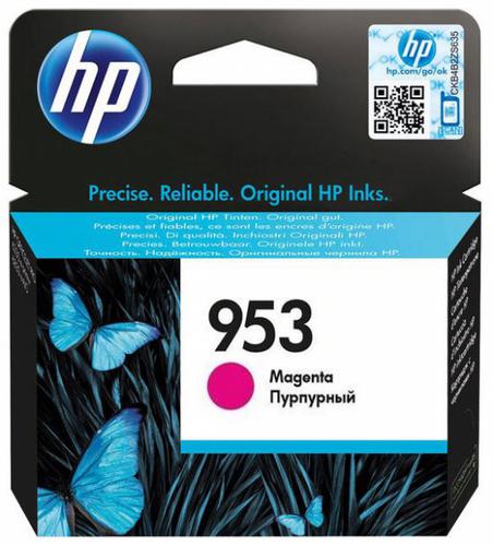 HP F6U17AE náplň č.953XL purpurová velká (magenta, cca 1450 stran)