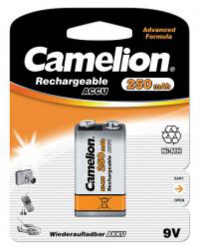 CAMELION E-BLOK 6HR61 250mAh nabíjecí baterie 9V - AGEMcz