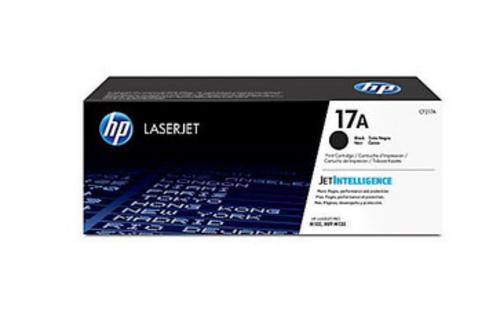 HP CF217A originální černý toner č.17A