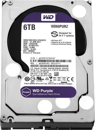 WDC WD60PURZ hdd 6TB SATA3-6Gbps - AGEMcz
