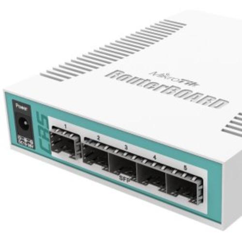 MIKROTIK Cloud Router Switch CRS106-1C-5S, 5x SFP + 1x Combo (SFP/ETH) - AGEMcz
