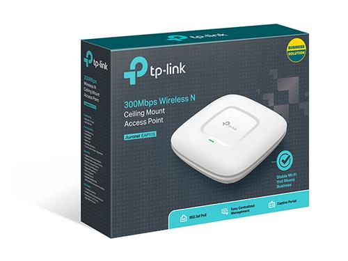 TP-LINK EAP115 Wireless N 300 Mbit/s bezdrátový přístupový bod s montáží na strop - AGEMcz