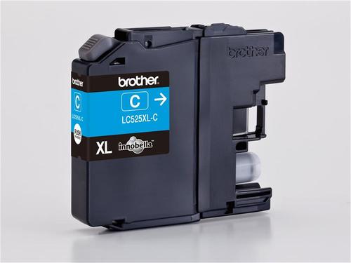 BROTHER LC-525XLC originální náplň azurová - 1300str INK BENEFIT - AGEMcz
