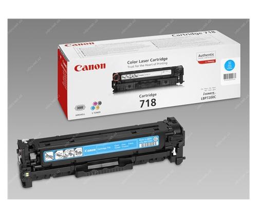 CANON CRG-718C originální toner azurový - 2.9K (CRG718C) - AGEMcz