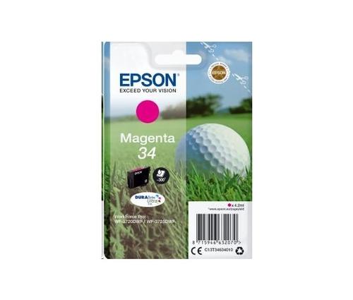 EPSON originální náplň 34 DURABrite Ultra purpurová - AGEMcz