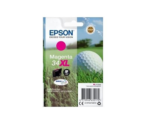 EPSON originální náplň 34XL DURABrite Ultra purpurová - AGEMcz