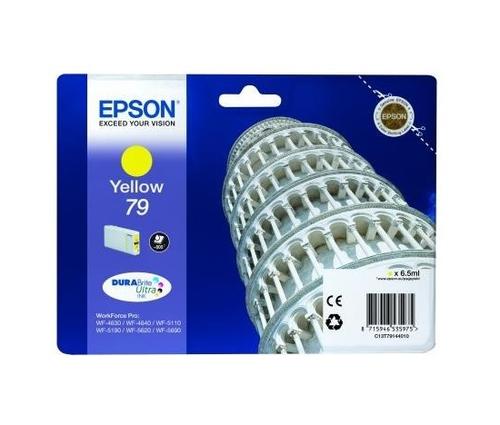 EPSON originální náplň WorkForce-5xxx Serie 79 XL žlutá - 6,5ml - AGEMcz