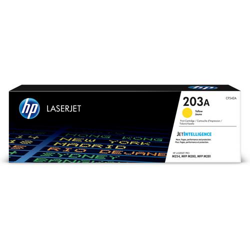 HP CF542A originální toner žlutý č.203A