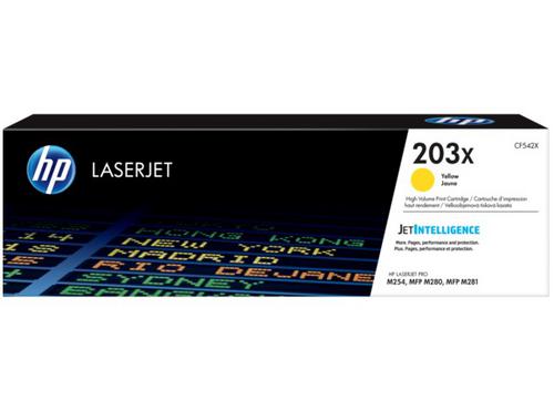 HP CF542X originální toner žlutý č.203X - AGEMcz