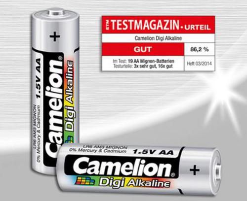 CAMELION 4ks baterie DIGI ALKALINE AA/LR6 blistr baterie alkalické - AGEMcz