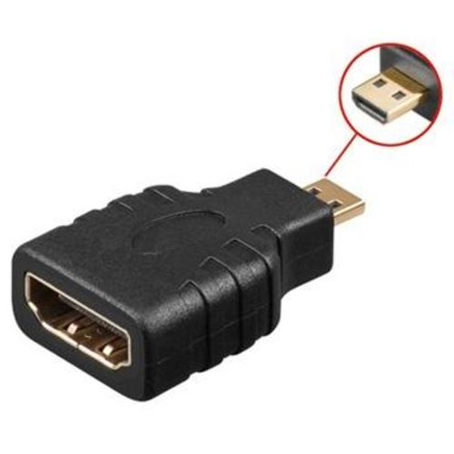 KABEL REDUKCE HDMI female - HDMI micro D male - AGEMcz