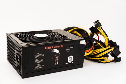 1stCOOL zdroj 1600W MINER 1600 90+ s aktivnim PFC, ventilátor 140mm - AGEMcz