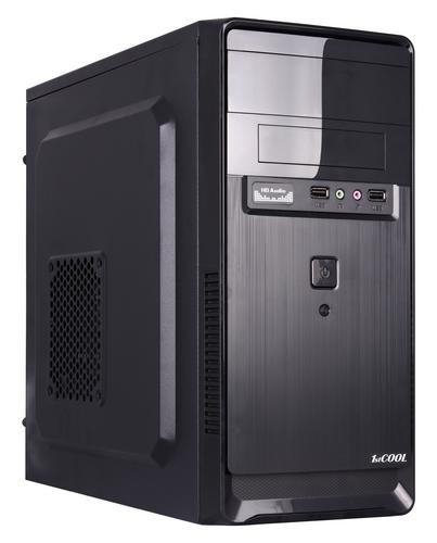 1stCOOL MicroTower STEP 2 USB3+CR, (se čtečkou karet) ver.3, black černý - AGEMcz
