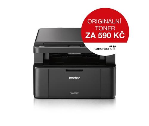 BROTHER Laser DCP-1622WE Print/Scan/Copy, A4, 32str/min, 600 x 600, 16MB GDI, WiFi, USB - multifunkce - AGEMcz