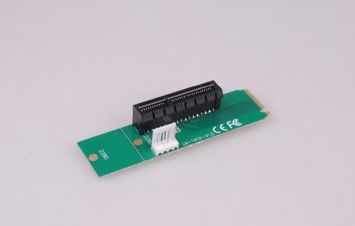 ANPIX redukce z NGFF M2 (key M) na PCI-E 4x (adaptér pro zapojení VGA přes M.2 konektor na MB)