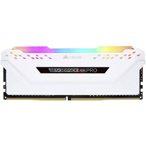 CORSAIR 16GB=2x8GB DDR4 3200MHz VENGEANCE RGB PRO WHITE s RGB LED CL16-18-18-36 1.35V XMP2.0 (RGB LED