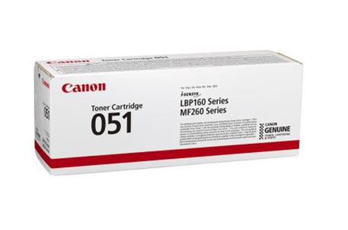 CANON CRG-051 originální toner černý pro LBP162dw, MF269dw, MF267dw, MF264dw - AGEMcz