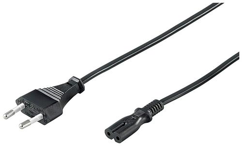 GEMBIRD kabel napájecí síťový FLEXO 220V/230V 1.8m Schuko C8 (2-pin, tzv. osmička) - AGEMcz