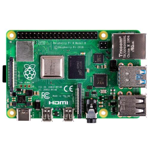 RASPBERRY Pi 4 Model B 4GB jednodeskový počítač - AGEMcz