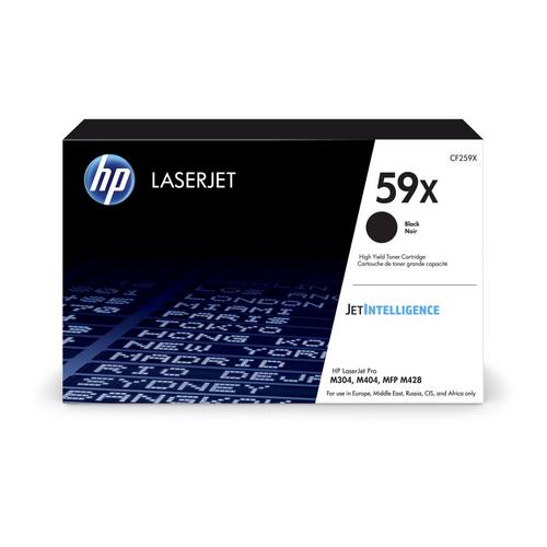 HP CF259X originální černý toner velký č.59X cca 10000str