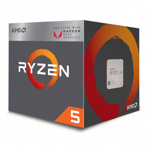 AMD cpu Ryzen 5 3400G AM4 Box s grafikou Radeon RX Vega 11 (s chladičem, 3.7GHz / 4.2GHz, 4MB cache, 65W, 4 jádro, 8 vlákno, 11 GPU), grafika - AGEMcz