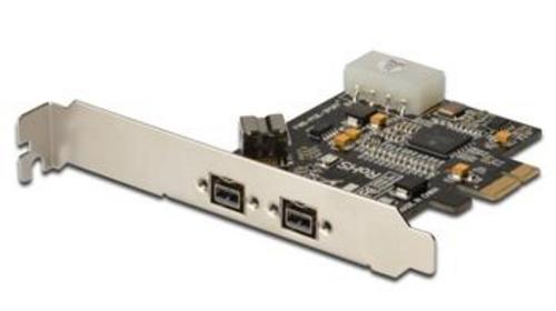 DIGITUS PCI Express Card, Firewire 800 1394b (2+1 porty 9pin) - AGEMcz