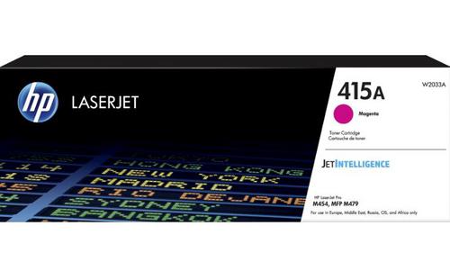 HP W2033A originální toner purpurový č.415A malý cca 2100 str. - AGEMcz