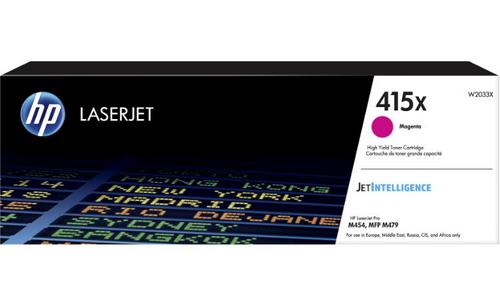 HP W2033X originální toner purpurový č.415X velký cca 6000 str. - AGEMcz