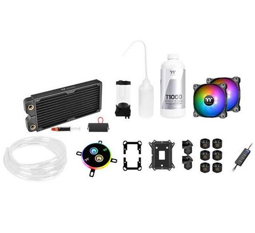 THERMALTAKE Pacific C240 DDC Soft Tube Water Cooling Kit komplet vodního chlazení CPU, měkké trubky - AGEMcz