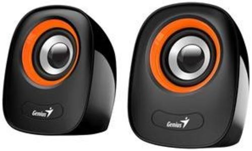 GENIUS repro SP-Q160 USB napájení, Orange, 6W RMS černooranžové - AGEMcz