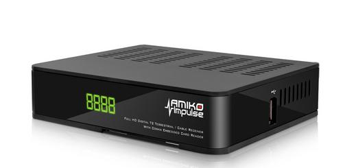 AMIKO Impulse T2/C DVB-T2 H.265 set-top-box