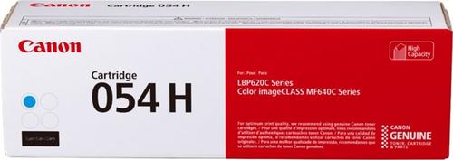 CANON CRG 054 H originální toner azurový pro LBP623Cdw, LBP621Cw, MF645Cx, MF643Cdw, MF641Cw - AGEMcz