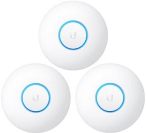 UBIQUITI UniFi UAP-nanoHD-3 - Compact UniFi Wave2 AC AP, bez PoE adaptéru, 3-pack - Doprodej AGEMcz