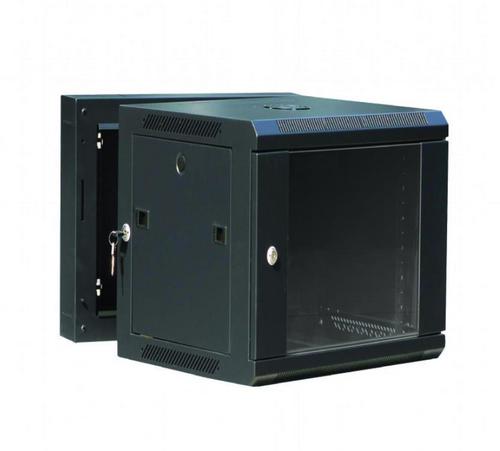 GEMBIRD 19" rack 12U, dvě sekce, skleněné dveře (nástěnný rozváděč) - AGEMcz
