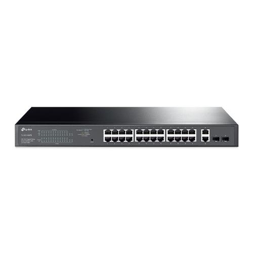 TP-LINK TL-SG1428PE 28-Port Gigabit Easy Smart Switch with 24-Port PoE+ - AGEMcz