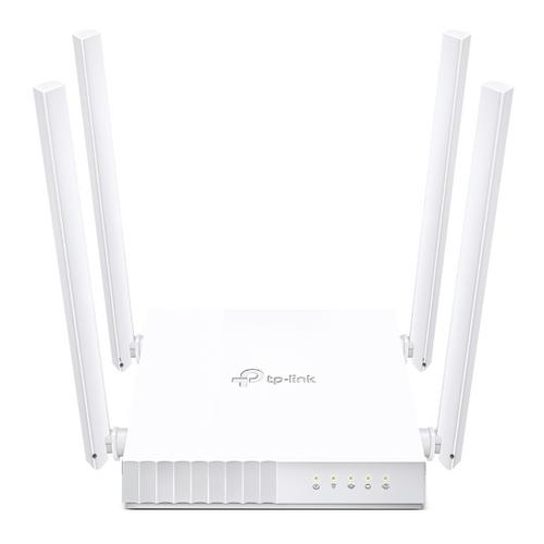 TP-LINK Archer C24 wifi AP/router AC750, 4xLAN, 1xWAN, (2,4GHz, 5GHz, ac) 300 + 433Mbit, 4x fix anténa