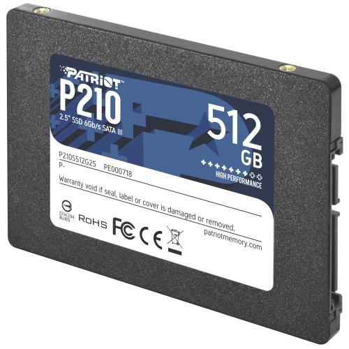 PATRIOT P210 SSD 512GB - AGEMcz