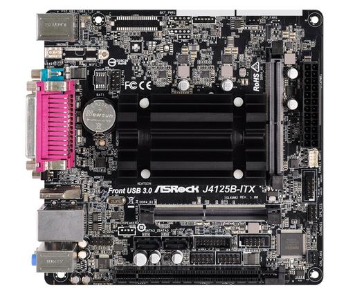 ASROCK J4125B-ITX s integrovaným intel CPU quad-core J4125 - Doprodej AGEMcz