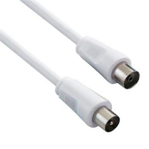KABEL anténní TV 10.0m, 75 Ohm, IEC male-female - AGEMcz