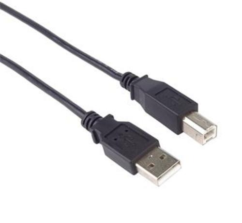 KABEL USB A-B 2.0m 2.0 480Mb/s - černý High Quality - AGEMcz