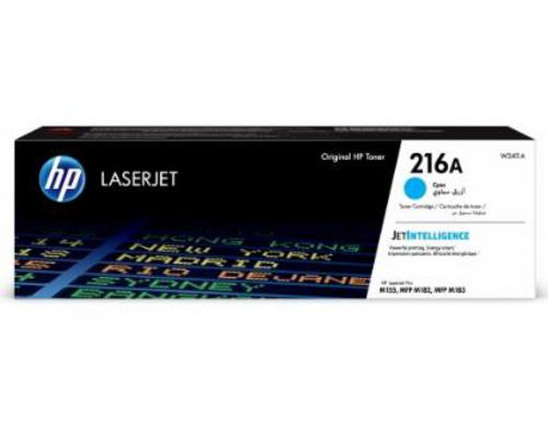HP W2411A originální toner azurový č.216A cca 850 str. - AGEMcz