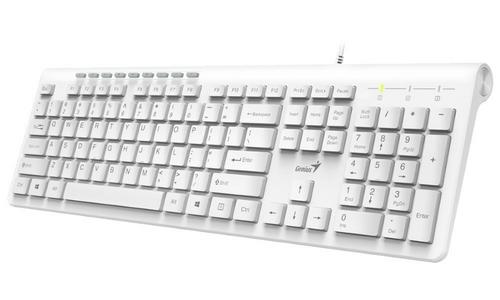 GENIUS klávesnice Slimstar 230 USB CZ+SK bílá Apple design (náhrada Slimstar 130) - AGEMcz