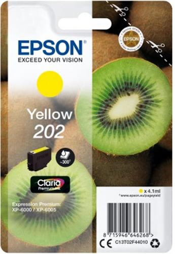 EPSON originální náplň 202 Claria Premium žlutá